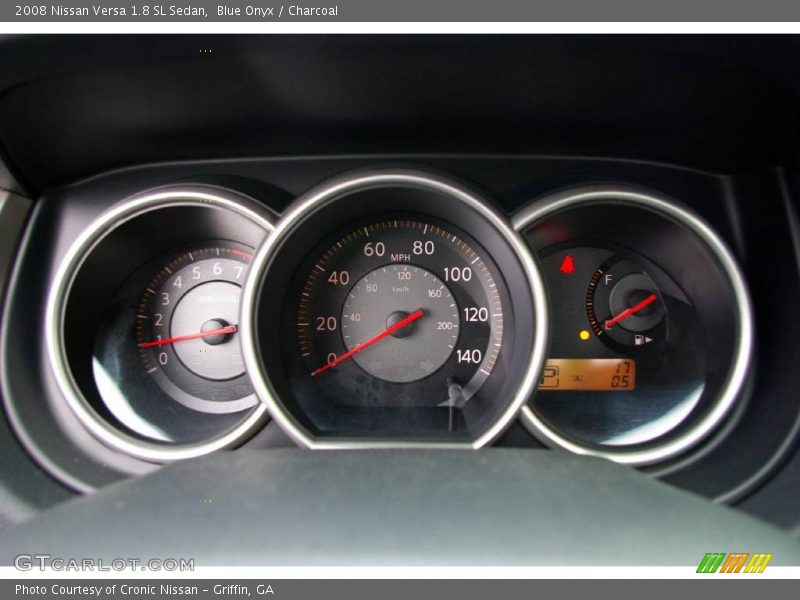 Blue Onyx / Charcoal 2008 Nissan Versa 1.8 SL Sedan