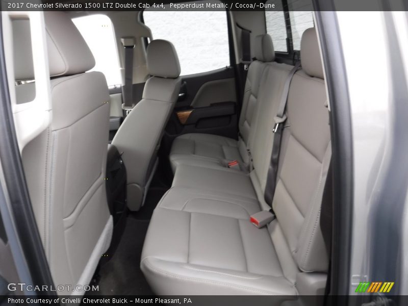 Pepperdust Metallic / Cocoa/­Dune 2017 Chevrolet Silverado 1500 LTZ Double Cab 4x4