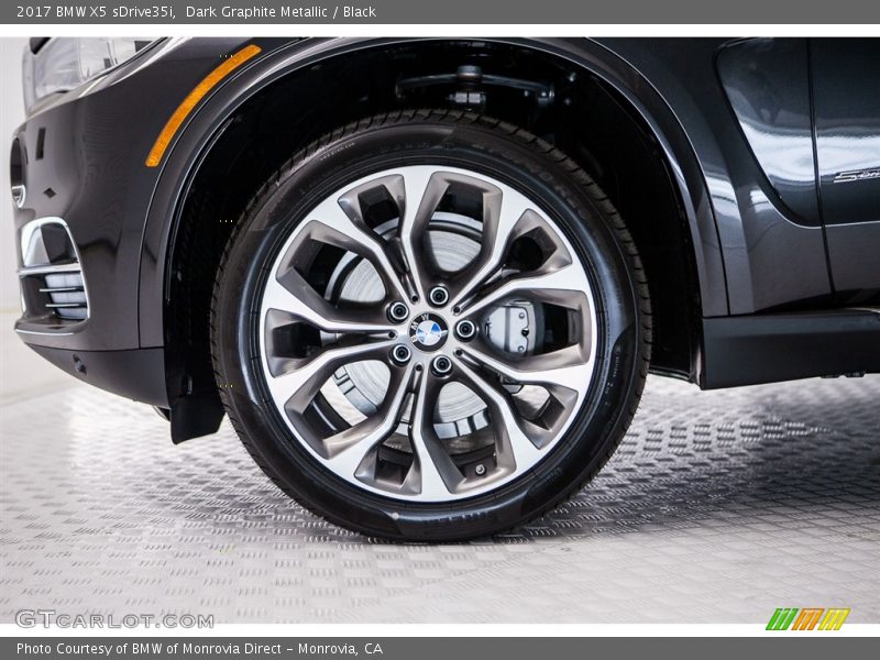 Dark Graphite Metallic / Black 2017 BMW X5 sDrive35i