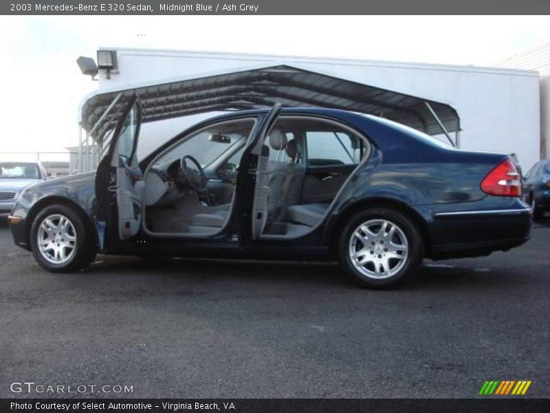 Midnight Blue / Ash Grey 2003 Mercedes-Benz E 320 Sedan