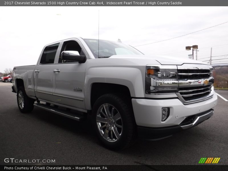 Front 3/4 View of 2017 Silverado 1500 High Country Crew Cab 4x4