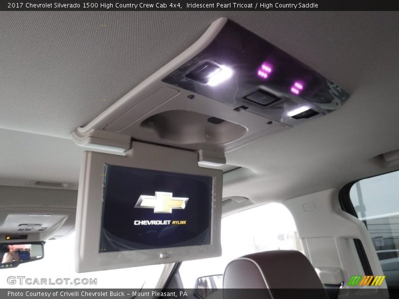 Entertainment System of 2017 Silverado 1500 High Country Crew Cab 4x4