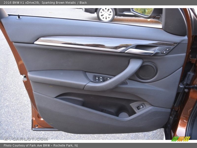 Sparkling Brown Metallic / Black 2016 BMW X1 xDrive28i