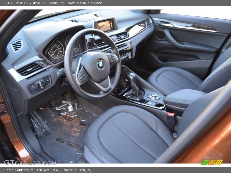 Sparkling Brown Metallic / Black 2016 BMW X1 xDrive28i