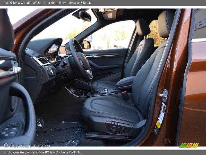 Sparkling Brown Metallic / Black 2016 BMW X1 xDrive28i