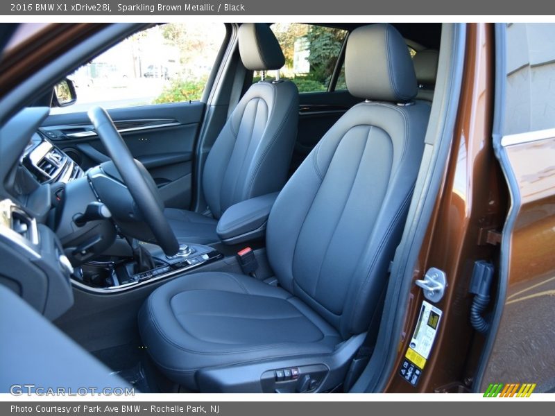 Sparkling Brown Metallic / Black 2016 BMW X1 xDrive28i