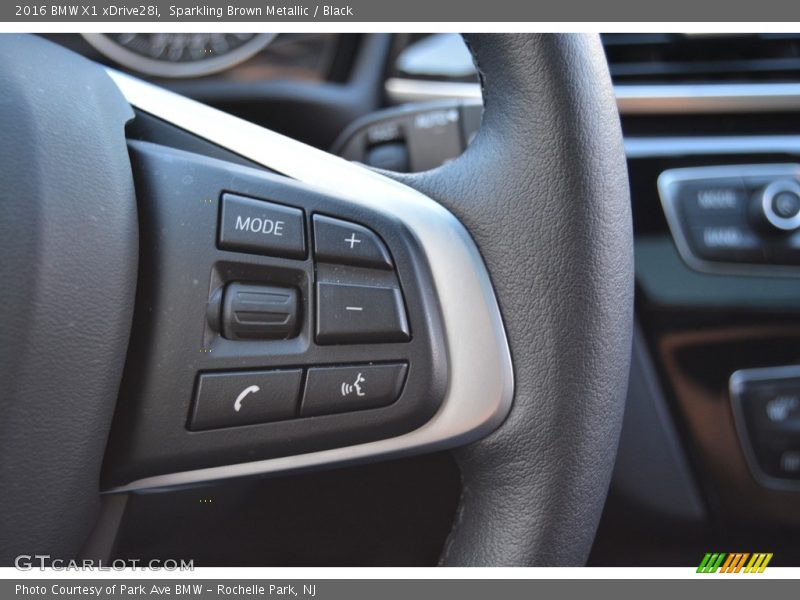 Sparkling Brown Metallic / Black 2016 BMW X1 xDrive28i