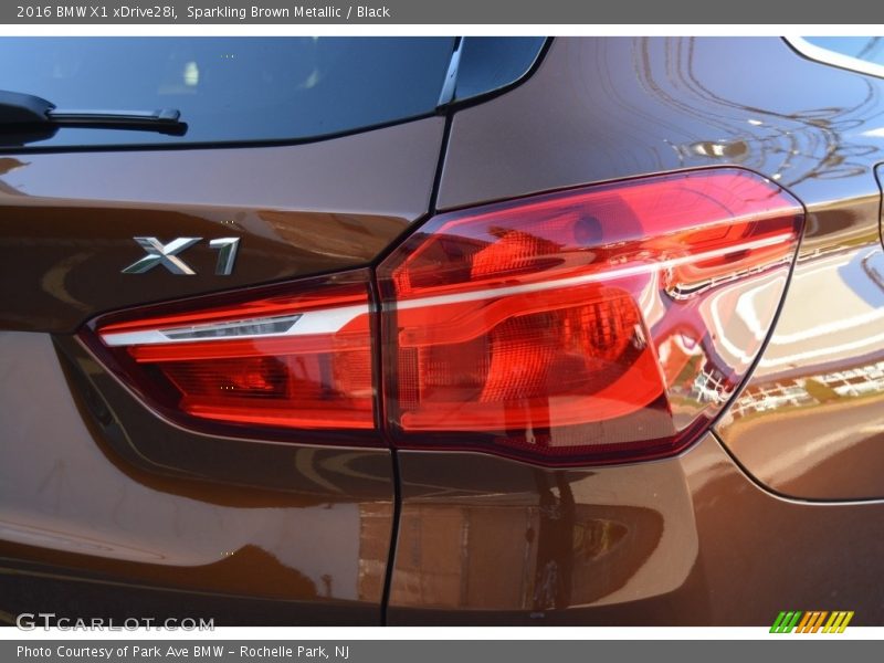 Sparkling Brown Metallic / Black 2016 BMW X1 xDrive28i