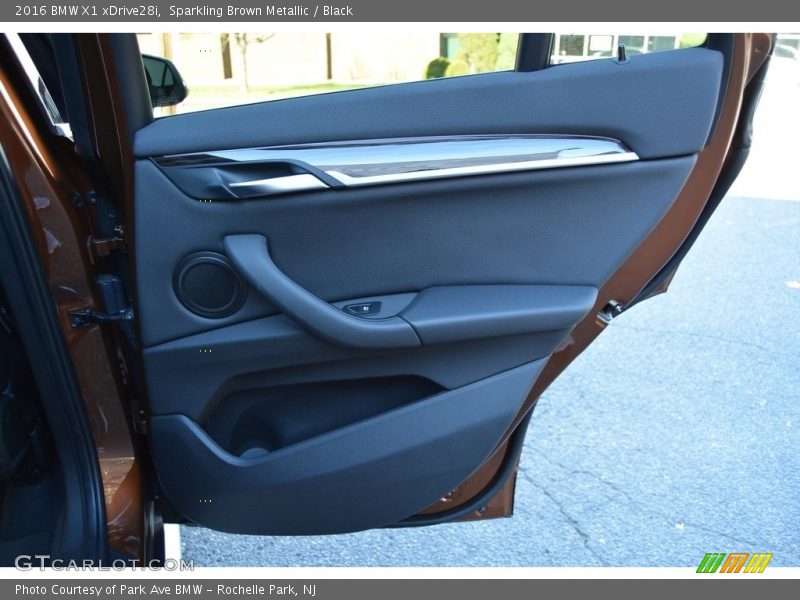 Sparkling Brown Metallic / Black 2016 BMW X1 xDrive28i