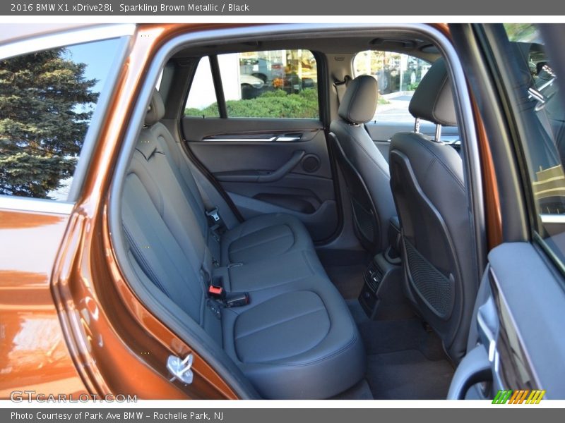 Sparkling Brown Metallic / Black 2016 BMW X1 xDrive28i