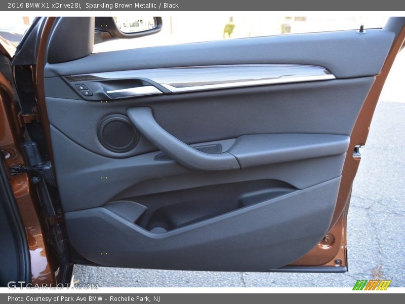 Sparkling Brown Metallic / Black 2016 BMW X1 xDrive28i