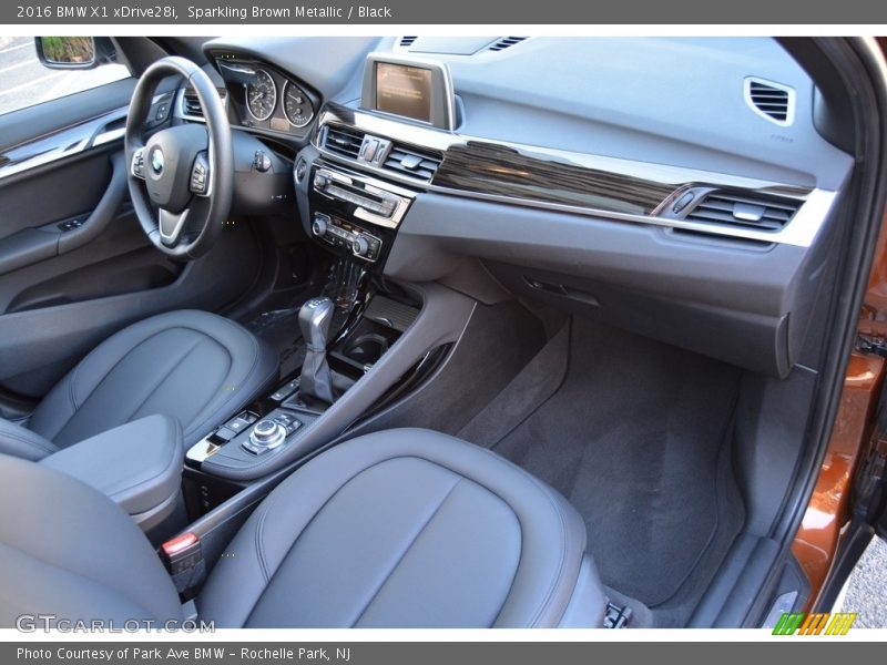 Sparkling Brown Metallic / Black 2016 BMW X1 xDrive28i