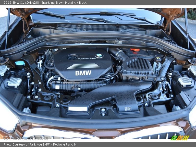 Sparkling Brown Metallic / Black 2016 BMW X1 xDrive28i