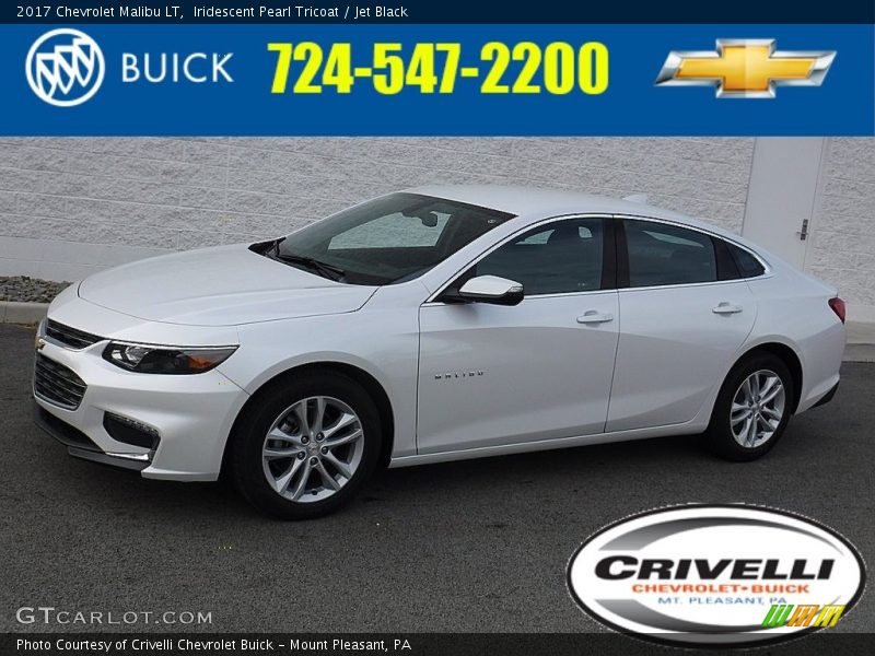 Iridescent Pearl Tricoat / Jet Black 2017 Chevrolet Malibu LT