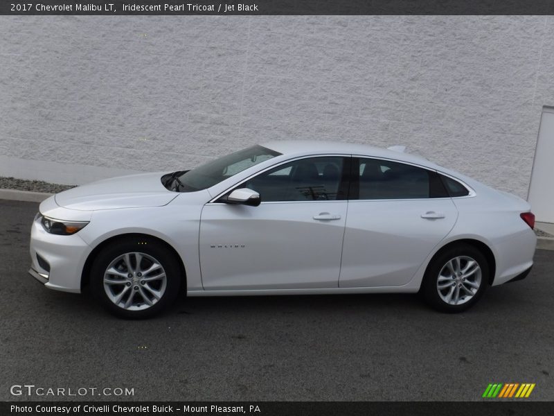 Iridescent Pearl Tricoat / Jet Black 2017 Chevrolet Malibu LT