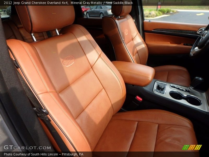 Mineral Gray Metallic / New Saddle/Black 2012 Jeep Grand Cherokee Overland 4x4