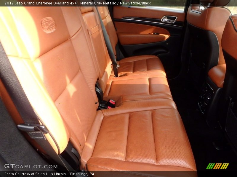 Mineral Gray Metallic / New Saddle/Black 2012 Jeep Grand Cherokee Overland 4x4