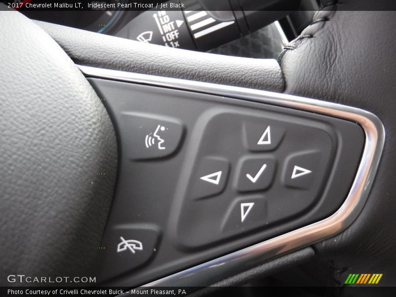 Iridescent Pearl Tricoat / Jet Black 2017 Chevrolet Malibu LT
