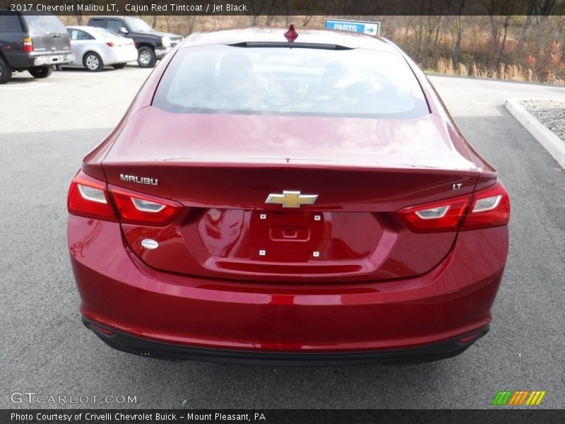Cajun Red Tintcoat / Jet Black 2017 Chevrolet Malibu LT