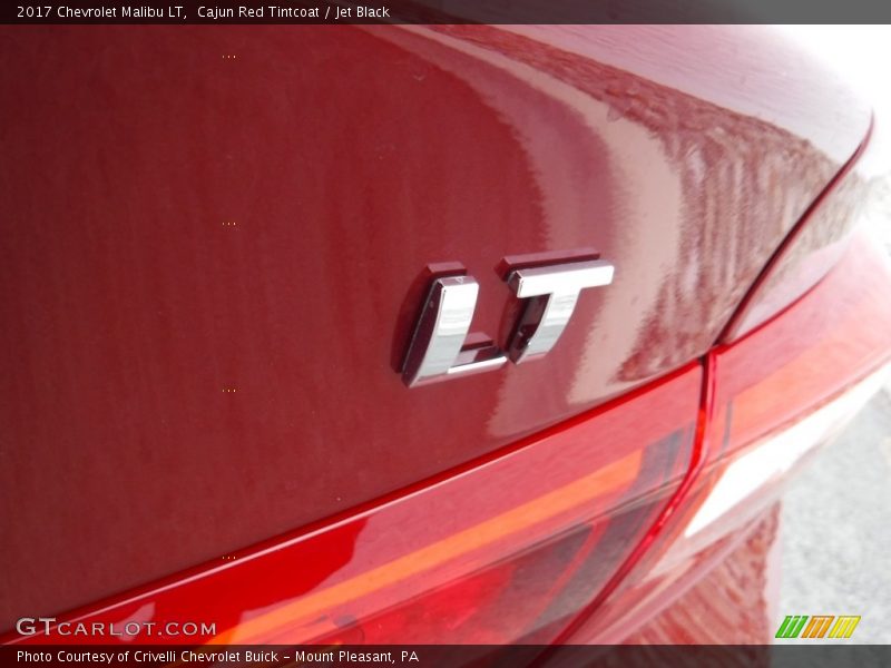 Cajun Red Tintcoat / Jet Black 2017 Chevrolet Malibu LT