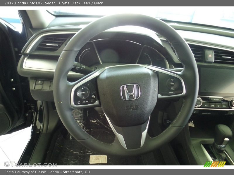  2017 Civic EX-L Sedan Steering Wheel