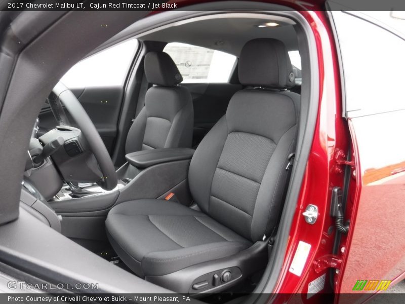 Cajun Red Tintcoat / Jet Black 2017 Chevrolet Malibu LT