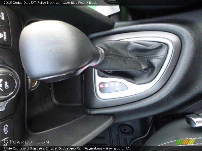 Laser Blue Pearl / Black 2016 Dodge Dart SXT Rallye Blacktop