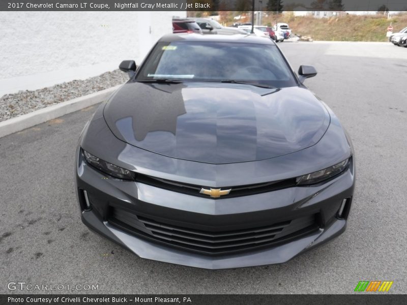 Nightfall Gray Metallic / Jet Black 2017 Chevrolet Camaro LT Coupe