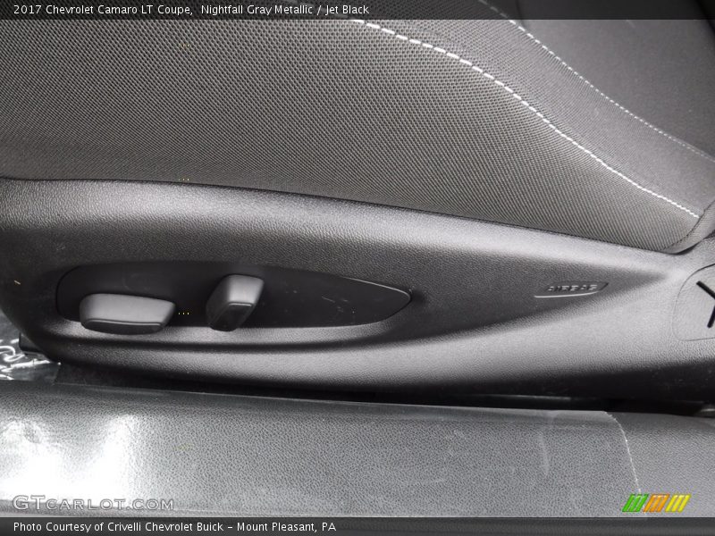 Nightfall Gray Metallic / Jet Black 2017 Chevrolet Camaro LT Coupe