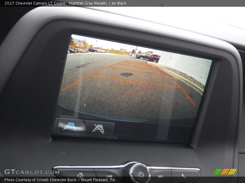 Nightfall Gray Metallic / Jet Black 2017 Chevrolet Camaro LT Coupe