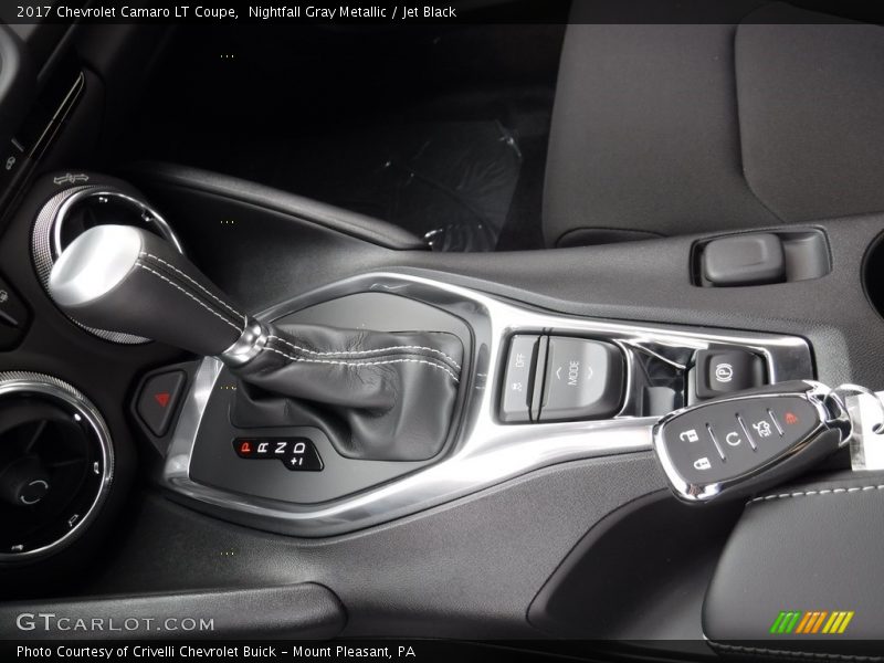 Nightfall Gray Metallic / Jet Black 2017 Chevrolet Camaro LT Coupe