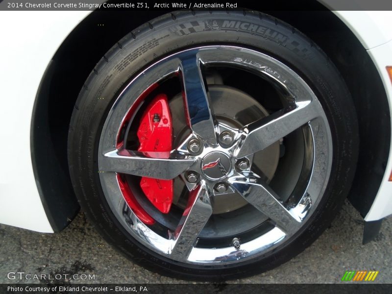  2014 Corvette Stingray Convertible Z51 Wheel