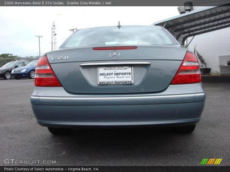 Granite Grey Metallic / Ash 2006 Mercedes-Benz E 350 Sedan