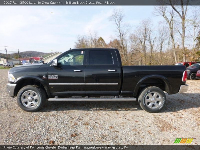  2017 2500 Laramie Crew Cab 4x4 Brilliant Black Crystal Pearl