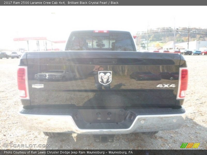 Brilliant Black Crystal Pearl / Black 2017 Ram 2500 Laramie Crew Cab 4x4