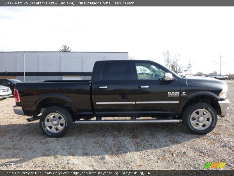  2017 2500 Laramie Crew Cab 4x4 Brilliant Black Crystal Pearl