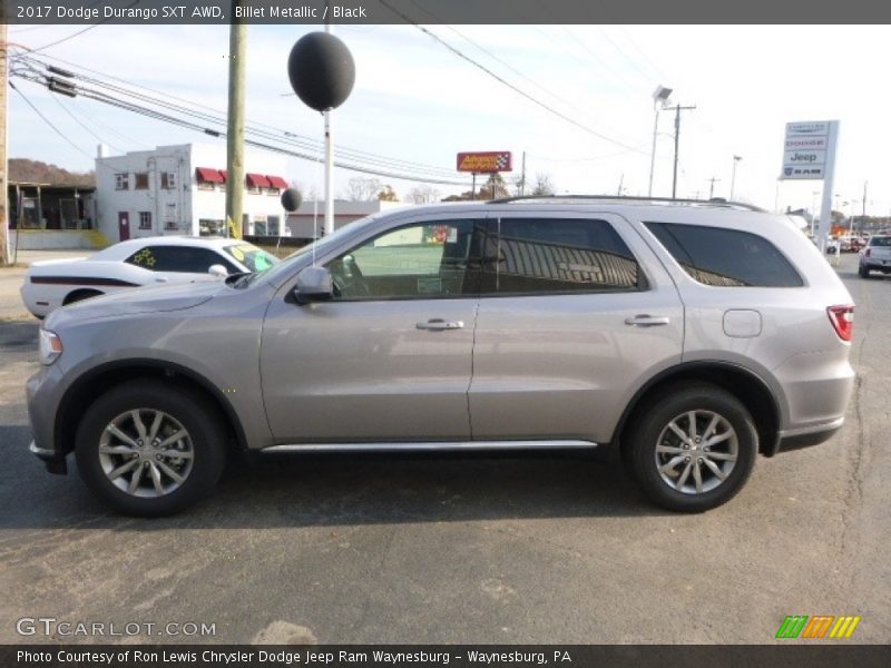 Billet Metallic / Black 2017 Dodge Durango SXT AWD