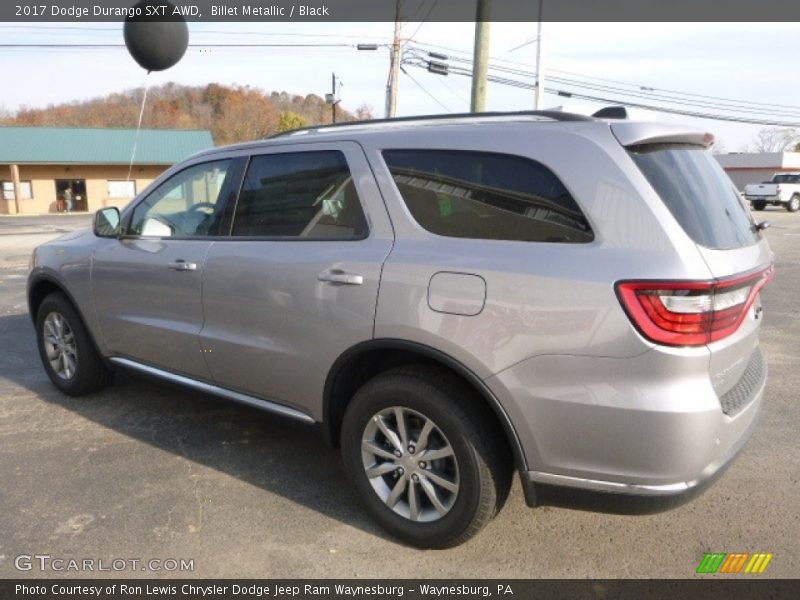 Billet Metallic / Black 2017 Dodge Durango SXT AWD