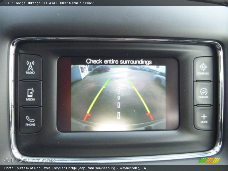 Billet Metallic / Black 2017 Dodge Durango SXT AWD
