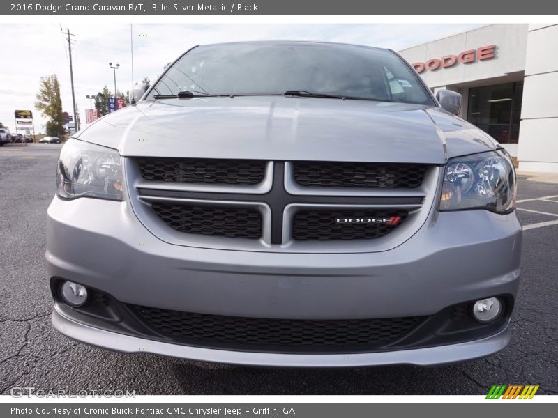 Billet Silver Metallic / Black 2016 Dodge Grand Caravan R/T