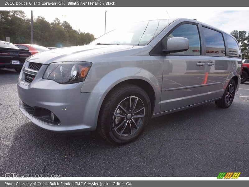Billet Silver Metallic / Black 2016 Dodge Grand Caravan R/T