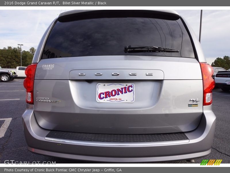 Billet Silver Metallic / Black 2016 Dodge Grand Caravan R/T