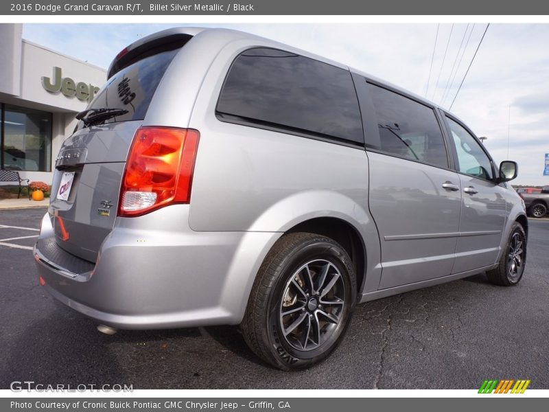 Billet Silver Metallic / Black 2016 Dodge Grand Caravan R/T