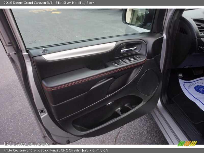 Billet Silver Metallic / Black 2016 Dodge Grand Caravan R/T