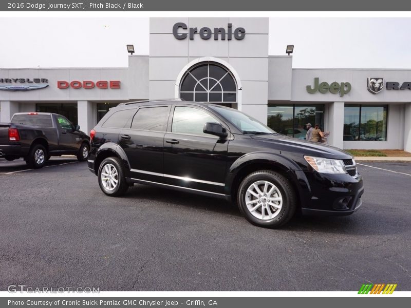 Pitch Black / Black 2016 Dodge Journey SXT