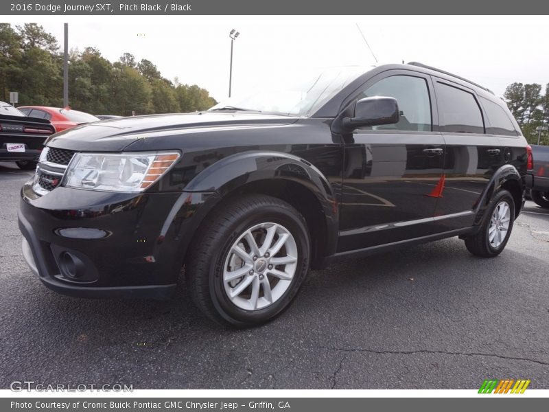 Pitch Black / Black 2016 Dodge Journey SXT