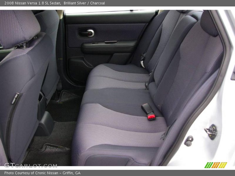 Brilliant Silver / Charcoal 2008 Nissan Versa 1.8 SL Sedan