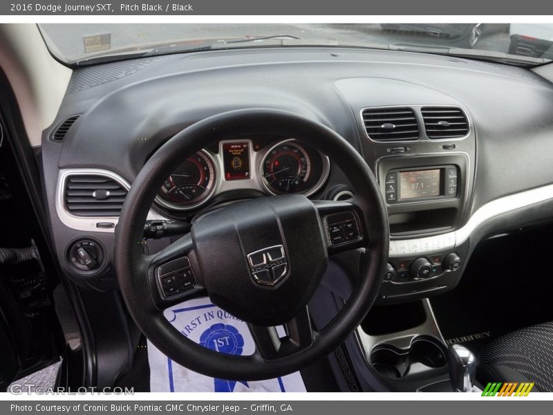 Dashboard of 2016 Journey SXT