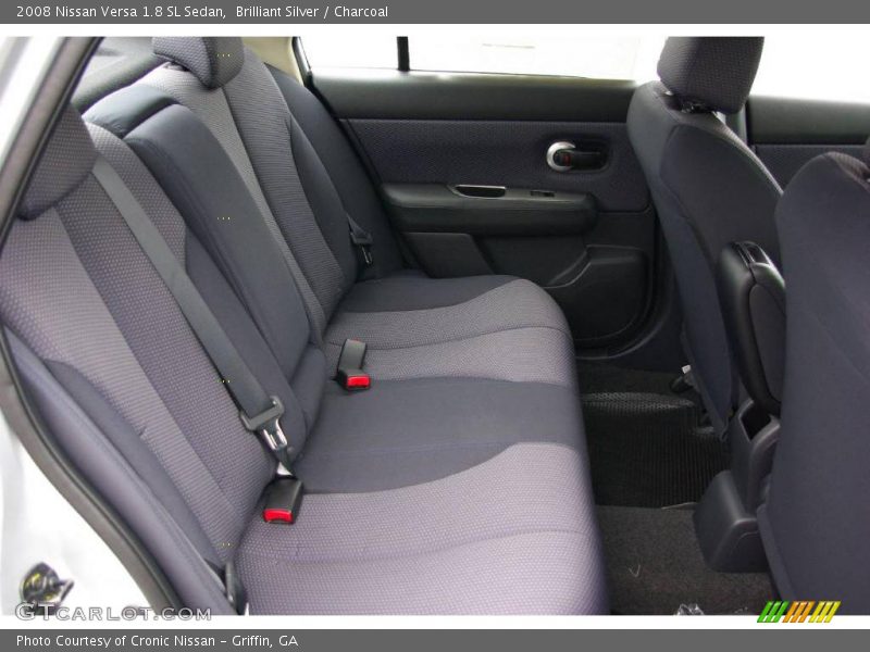 Brilliant Silver / Charcoal 2008 Nissan Versa 1.8 SL Sedan