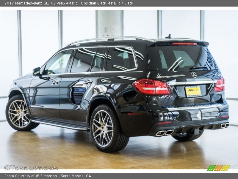 Obsidian Black Metallic / Black 2017 Mercedes-Benz GLS 63 AMG 4Matic